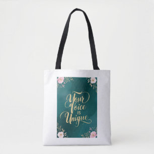 Tote Bag Votre voix est unique