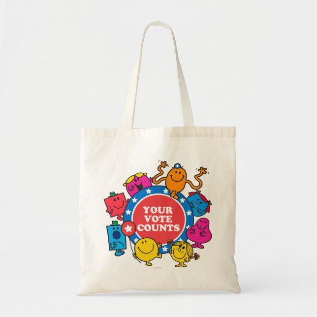 Tote Bag Votre Vote Compte ! (Devant)