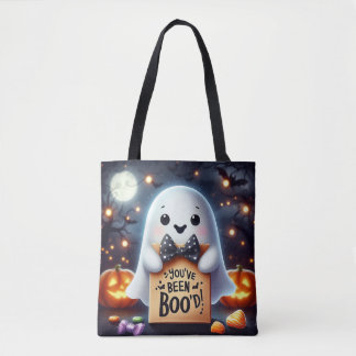 Tote Bag Vous avez été boo'd mignon Halloween