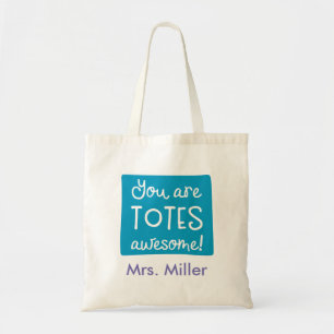 Tote Bag Vous êtes des emballages Fourre-tout turquoise