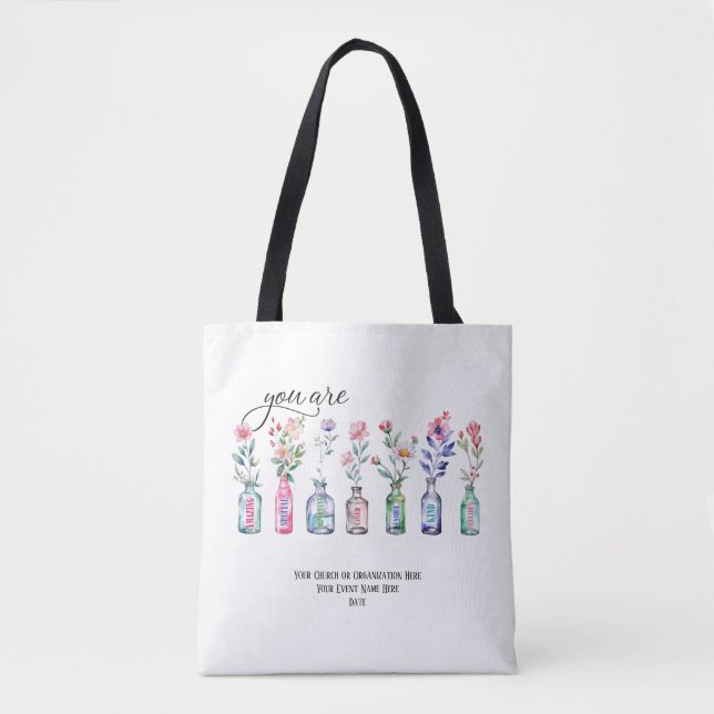Tote Bag Vous Êtes Extraordinaire Foi Dimanche École Bible  (Devant)