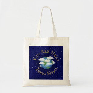 Tote Bag "Vous êtes ici - Terra Firma" Planète humoristique