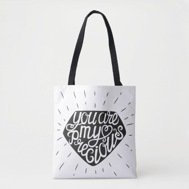 Tote Bag Vous êtes mon précieux (Devant)