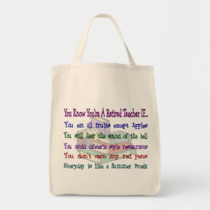 Tote Bag Vous êtes un PROFESSEUR retraité SI…