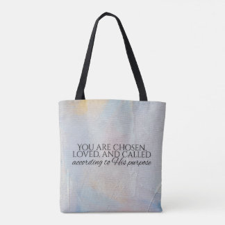 Tote Bag Vous êtes verset biblique de typographie chrétienn