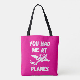 Tote Bag Vous M'Avez Eu À Avion Typographie, 2ÈME GUERRE MO