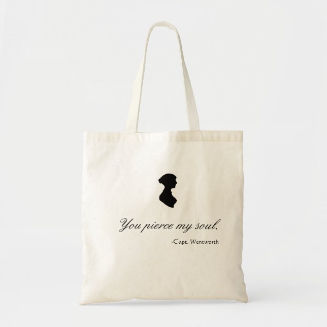 Tote Bag Vous Pierce mon âme (Devant)