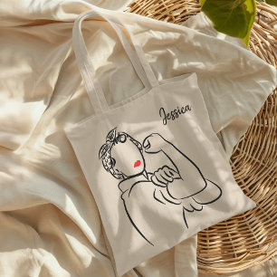 Tote Bag Vous pouvez le faire élégant et moderne Rosie Le R