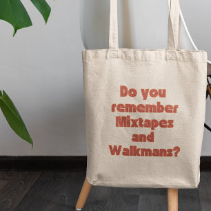Tote Bag Vous rappelez-vous du cadeau cool de nostalgie rét