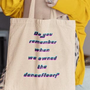 Tote Bag Vous souvenez-vous de la danse Cool de la nostalgi
