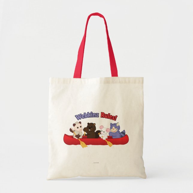 Tote Bag Voyage de canoë de règles de Webkinz | Webkinz (Devant)