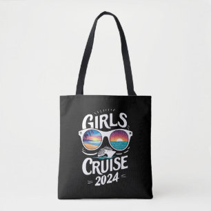 Tote Bag Voyage de croisière pour filles 2024 Amateurs de v