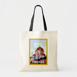 Tote Bag Voyage italien vintage de ~ de Firenze