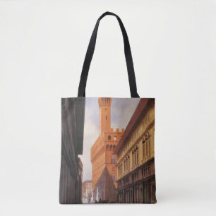 Tote Bag Voyage Vintage, Palazzo Vecchio, Florence, Italie