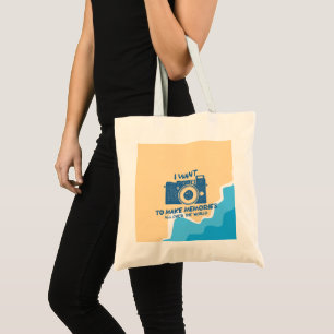 Tote Bag Voyageur moderne Globetrotter Backpacker