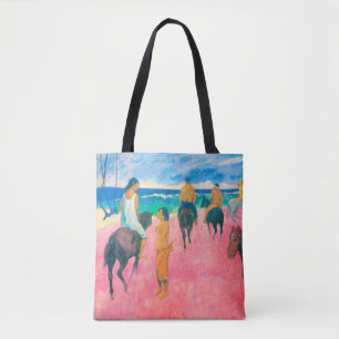Tote Bag Voyageurs sur la plage, Gauguin