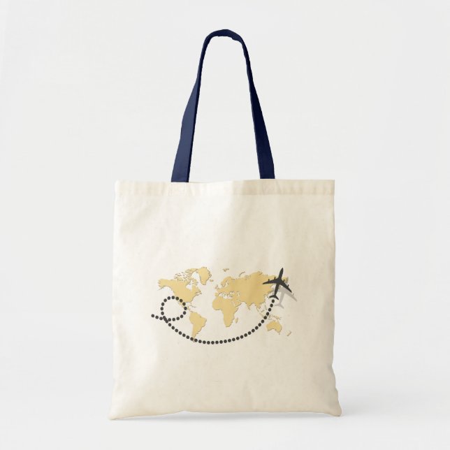 Tote Bag Voyons l'illustration du monde (Devant)