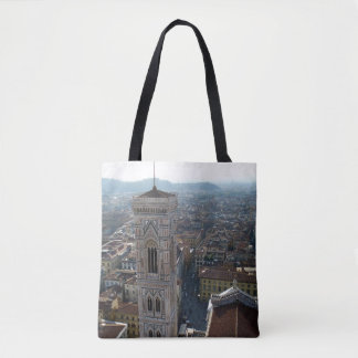 Tote Bag Vue à partir du dessus du Duomo, Florence Italie