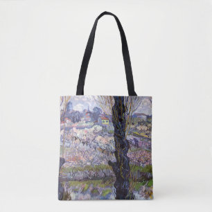 Tote Bag Vue de Arles Jardin en fleurs de Van Gogh