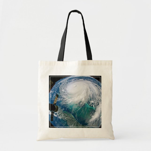 Tote Bag Vue De L'Ouragan Dorian. (Devant)