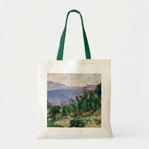 Tote Bag Vue de Paul Cezanne   de bâti Marseilleveyre et d