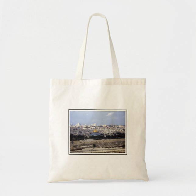 Tote Bag Vue du mont des Oliviers (Devant)