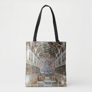 Tote Bag Vue intérieure de la chapelle de Sistine