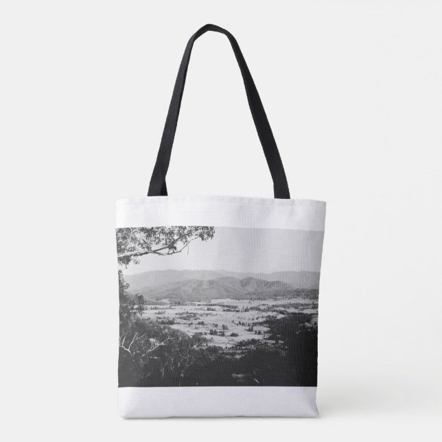 Tote Bag Vue sur la vallée d'Araluen (Dos)