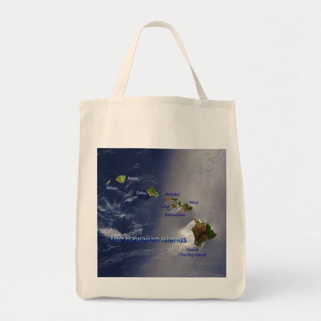 Tote Bag Vue sur les îles Hawaiiennes (Devant)