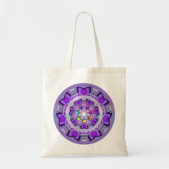Tote Bag W2 pourpre (Devant)