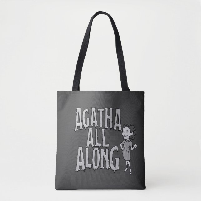 Tote Bag WandaVision | Agatha Tout Le Long (Devant)