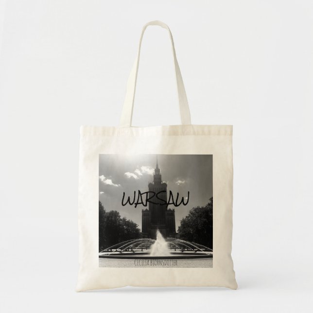 TOTE BAG WARSAW WARSZAWA (Devant)