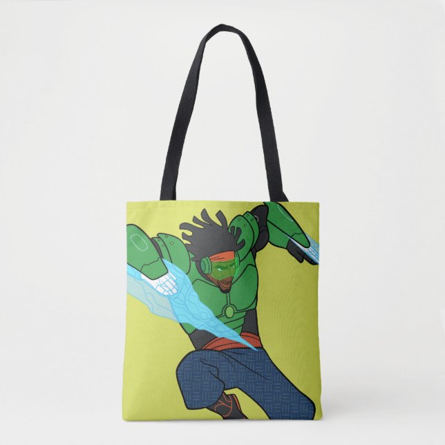 Tote Bag Wasabi surchargé (Devant)