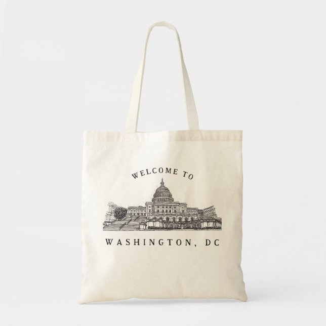Tote Bag Washington DC (Devant)