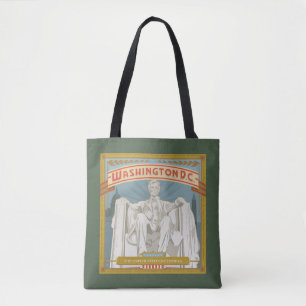 Tote Bag Washington DC Mémorial de Lincoln