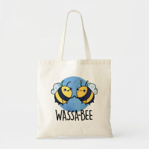 Tote Bag Wassabee Funny Wasabi Bee Pun