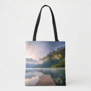 Tote Bag Water Azure Alpine Lake, Austria