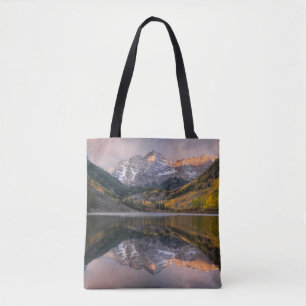 Tote Bag Water Maroon Bells Colorado
