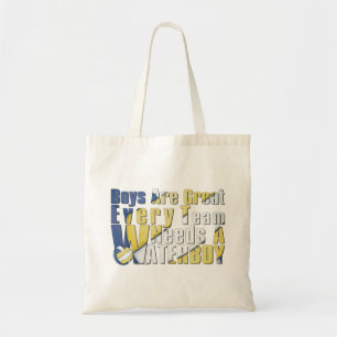 Tote Bag Waterboy Volleball en bleu et jaune