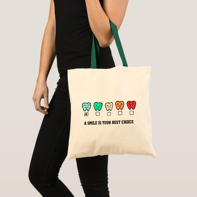 Tote Bag Wear Your Happiness! (Devant (produit))