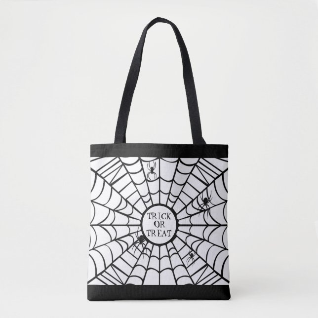 Tote Bag Web déplaisant Spider (Devant)
