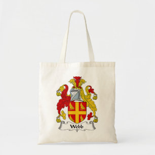 Tote Bag Webb Coat of Arms Family Crest