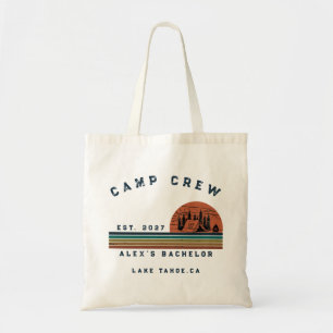 Tote Bag Week-end de camping personnalisé pour enterrement