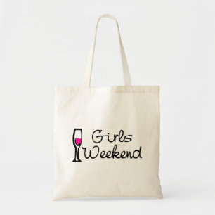 Tote Bag Week-end de filles (vin)