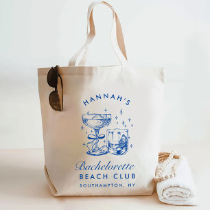 Tote Bag Week-end d'enterrement de vie de jeune fille rétro