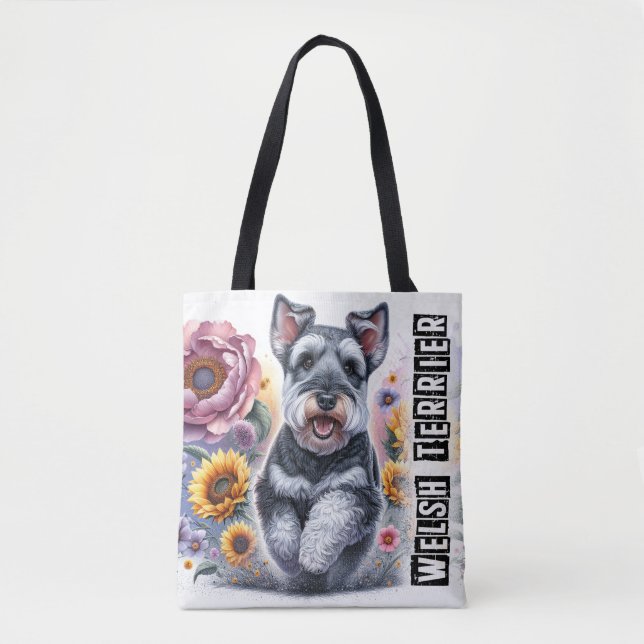 Tote Bag Welsh Terrier (Devant)