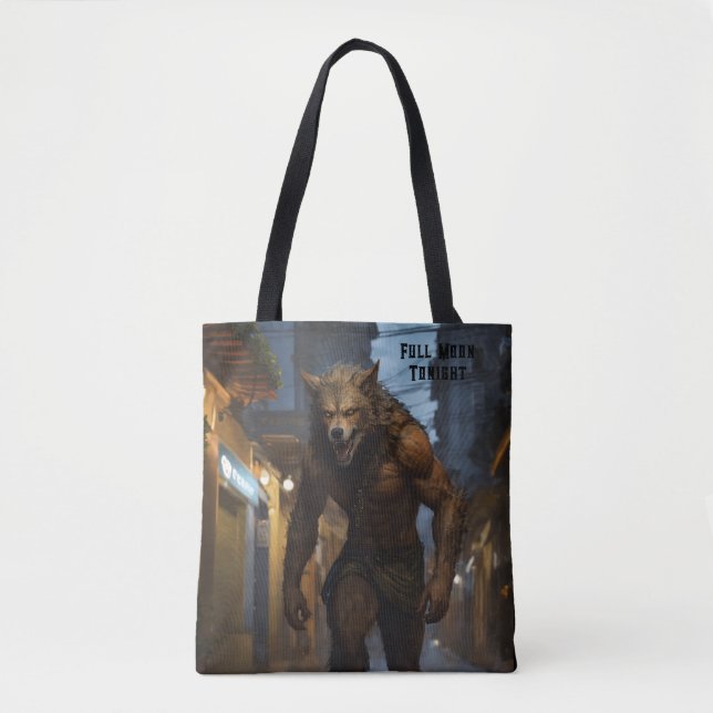 Tote Bag Werewolf Romance Reader Anniversaire Cadeau Ajoute (Devant)