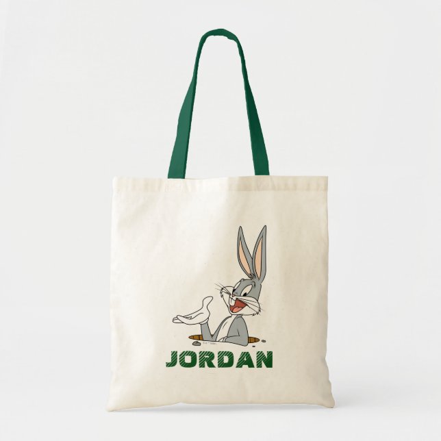 Tote Bag WHAT’S UP DOC?™ BUGS BUNNY™ Rabbit Hole (Devant)
