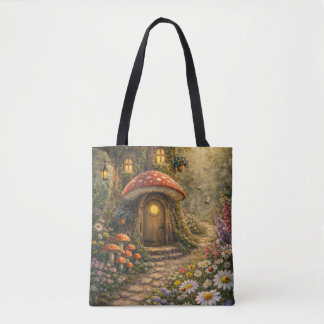 Tote Bag Whimsical Treehouse