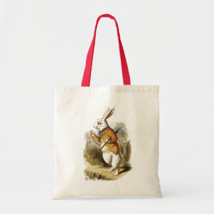 Tote Bag White Rabbit from Alice In Wonderland Vintage